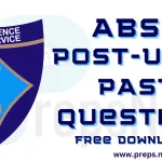 ABSU Post UTME Past Questions and Answers | Free Download