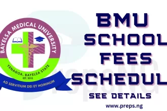 Bayelsa Medical University, BMU School Fees