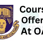 Complete List of Courses Offered in OAU