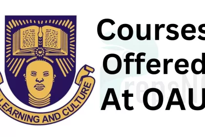 Complete List of Courses Offered in OAU