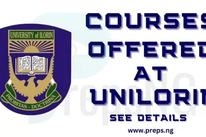 Courses Offered in UNILORIN