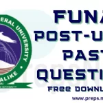 Download Free FUNAI Post UTME Past Questions