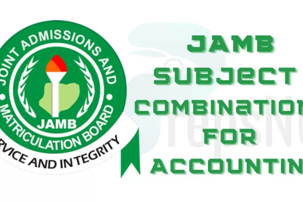 JAMB Subject Combination for Accounting