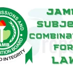 JAMB Subject Combination for LAW