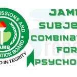 JAMB Subject Combination for Psychology