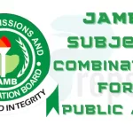 JAMB Subject Combination for Public Administration