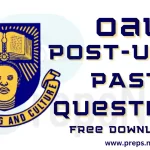 OAU Post UTME Past Questions