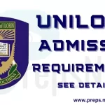 UNILORIN Admission Requirements