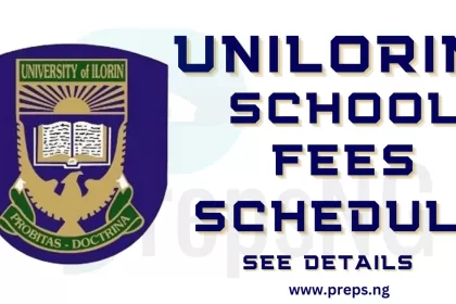 UNILORIN School Fees Schedule