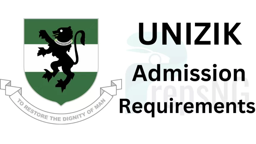 UNIZIK Admission Requirements