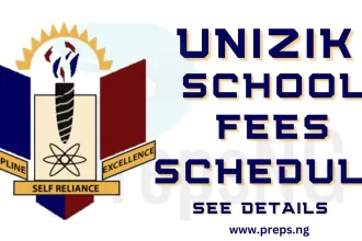 UNIZIK School Fees Schedule
