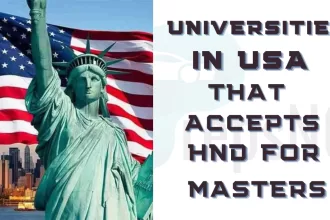 Universities in USA that Accept HND for Masters Programs