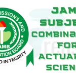 JAMB Subject Combination for Actuarial Science