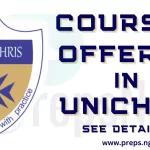 List of Courses Offered in Christopher University, UNICHRIS