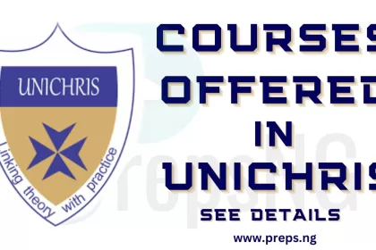 List of Courses Offered in Christopher University, UNICHRIS
