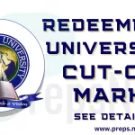Redeemer's University Cut Off Marks