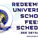 Redeemer's University School Fees Schedule
