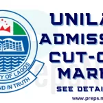 UNILAG Cut Off Marks for all Courses and Departments