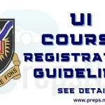 University of Ibadan Course Registration Guidelines