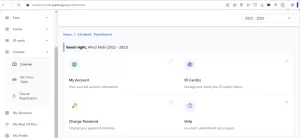 University of Ibadan Dashboard 