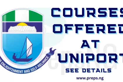 Courses Offered At UNIPORT