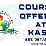 List of Courses Offered in KASU