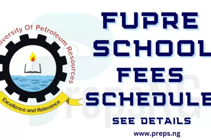 FUPRE School Fees Schedule