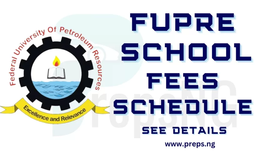 FUPRE School Fees Schedule