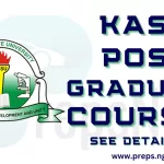 KASU Postgraduate Courses