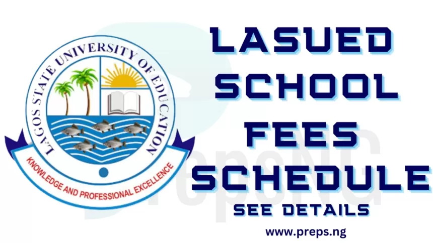 LASUED School Fees Schedule