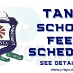 Tansian University School Fees Schedule