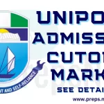 UNIPORT Cut Off Marks