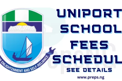 UNIPORT School Fees Schedule
