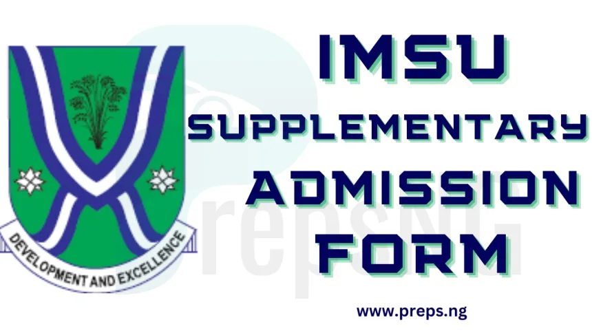 IMSU Supplementary Admission Form