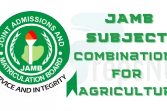 JAMB subject combination for Agriculture