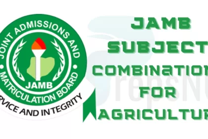 JAMB subject combination for Agriculture