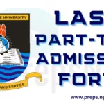LASU Part-Time Degree Admission Form