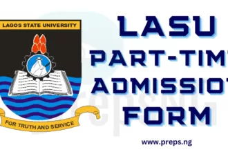 LASU Part-Time Degree Admission Form