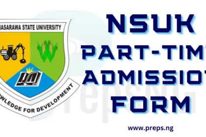 NSUK Part-Time Admission Form