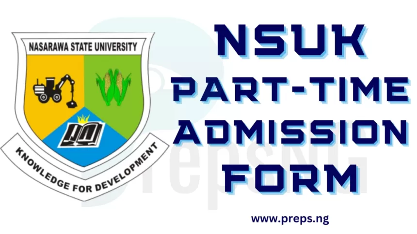 NSUK Part-Time Admission Form