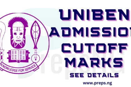 UNIBEN Cut Off Marks