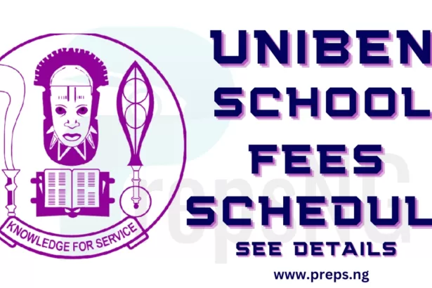 UNIBEN school Fees Schedule