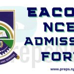 Emmanuel Alayande COE NCE Admission Form