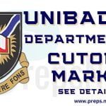 UI Departmental Cut Off Marks