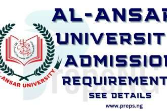 Al-Ansar University Admission Requirements