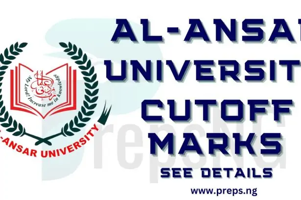 Al-Ansar University cut-off marks