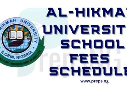 Al-Hikmah University School Fees