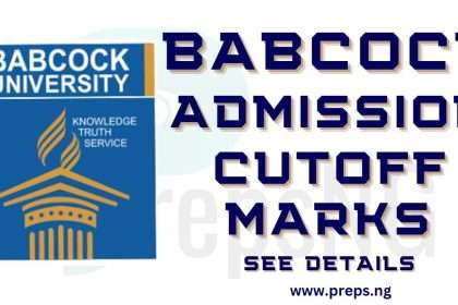 Babcock University Cut Off Marks