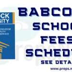 Babcock University School Fees