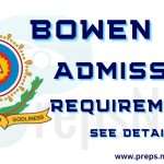 Bowen University Admission Requirements